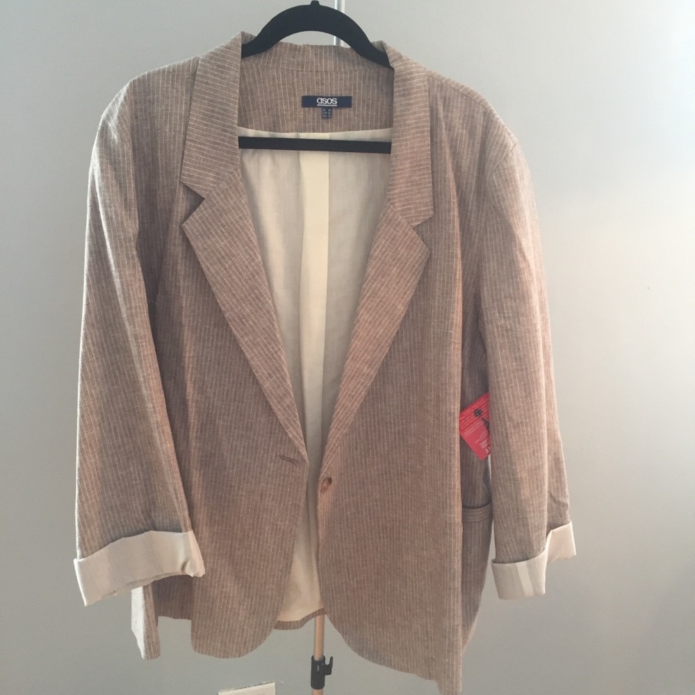 Striped blazer